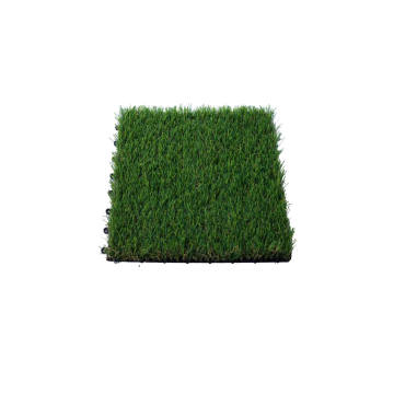Hot Sales Interlocking Artificial Grass DIY Tile, Outdoor Artificial Grass DIY Tile
